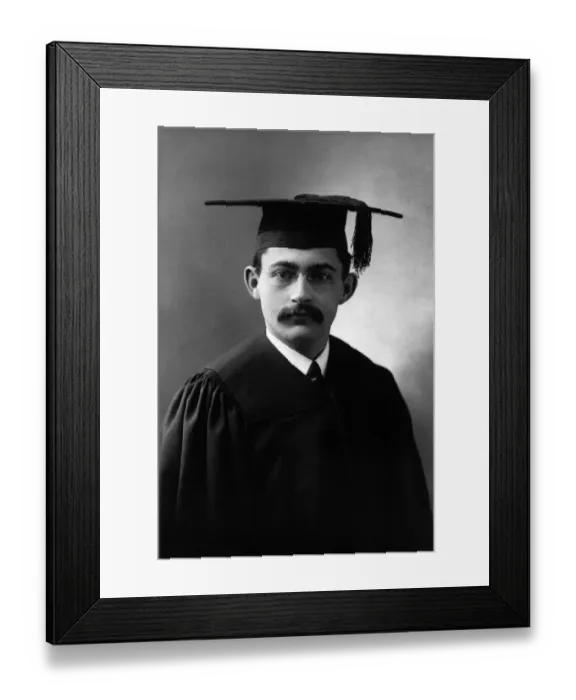 Framed Print : 540, adult, black & white, brunette, black and white, cap, caucasian, college, educated Framed Print : 540, adult, black & white, brunette, black and white, cap, caucasian, college, educated