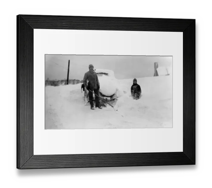 Framed Print : 30-35 years, 35-40 years, 5-6 years, adult, archival, automobile, black & white, boy Framed Print : 30-35 years, 35-40 years, 5-6 years, adult, archival, automobile, black & white, boy