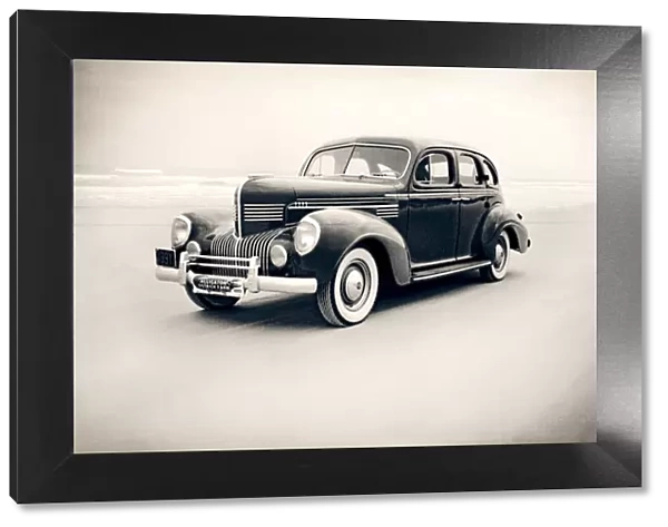 antique, archival, automobile, black and white, car, classic, copy space, day, historical