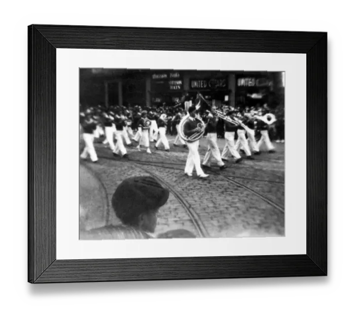 Framed Print : 20-25 years, adults, archival, band, black & white, c, caucasian, copy space, females Framed Print : 20-25 years, adults, archival, band, black & white, c, caucasian, copy space, females