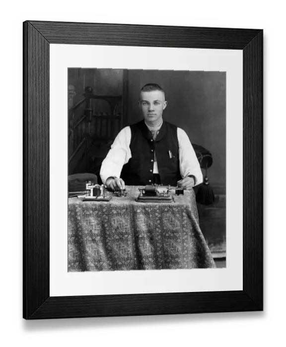 Framed Print : 521, adult, antique, black & white, brunette, caucasian, communication, eye contact Framed Print : 521, adult, antique, black & white, brunette, caucasian, communication, eye contact