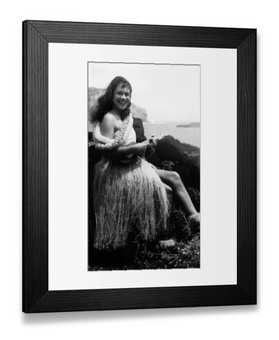 Framed Print : 522, adult, antique, black & white, brunette, ethnic, eye contact, female, full-length Framed Print : 522, adult, antique, black & white, brunette, ethnic, eye contact, female, full-length