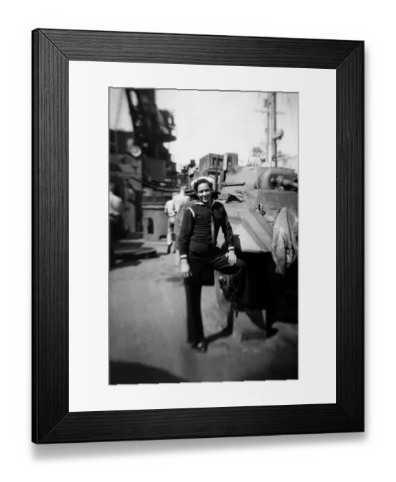 Framed Print : 20-25 years, adult, archival, armed forces, black & white, camera, caucasian, circa early s Framed Print : 20-25 years, adult, archival, armed forces, black & white, camera, caucasian, circa early s