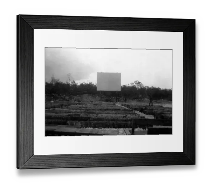 Framed Print : archival, black & white, c, copy space, drive-in, drive-in movie, drive-in theater Framed Print : archival, black & white, c, copy space, drive-in, drive-in movie, drive-in theater