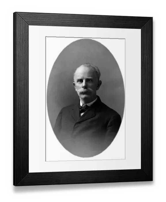 Framed Print : adult, archival, b, black & white, caucasian, eye contact, grey hair, head and shoulders Framed Print : adult, archival, b, black & white, caucasian, eye contact, grey hair, head and shoulders