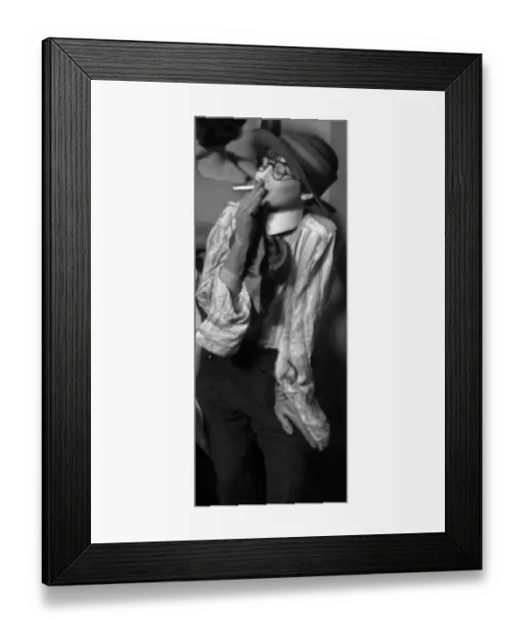 Framed Print : 16-17 years, 18-19 years, 540, adolescent, adult, archival, black & white, black and white