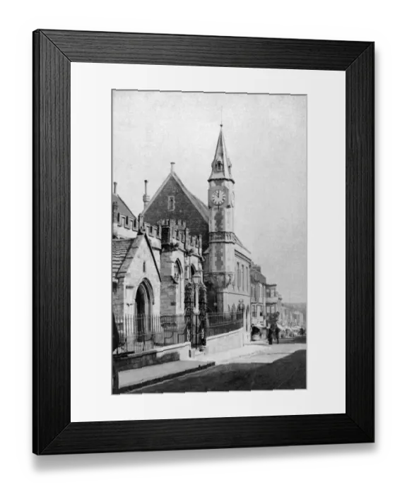 Framed Print : black & white, black + white, black and white, building, clocktower, clock tower Framed Print : black & white, black + white, black and white, building, clocktower, clock tower