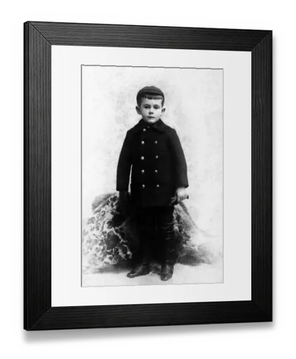Framed Print : 557, black & white, black and white, boy, brunette, caucasian, child, hat, historical Framed Print : 557, black & white, black and white, boy, brunette, caucasian, child, hat, historical