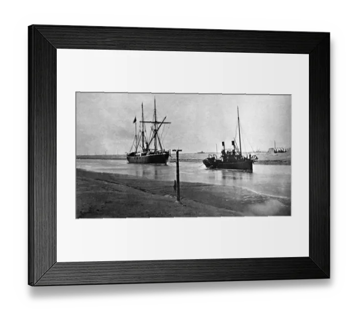 Framed Print : 521, antique, black & white, boats, body of water, canal, harbor, historical, nostalgic Framed Print : 521, antique, black & white, boats, body of water, canal, harbor, historical, nostalgic