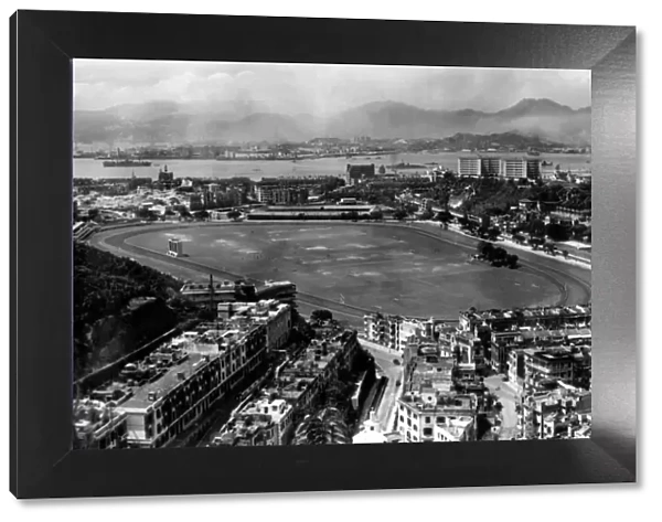 &, aerial, archival, asia, black & white, buildings, c, china, city, cityscape, historical