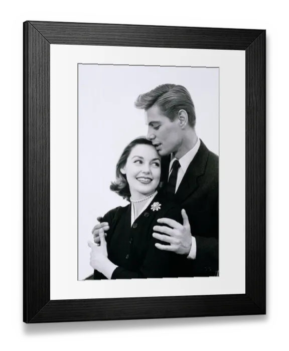 Framed Print : Young Couple