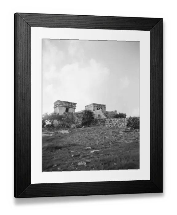 Framed Print : Ancient Mayan City Ruins Framed Print : Ancient Mayan City Ruins