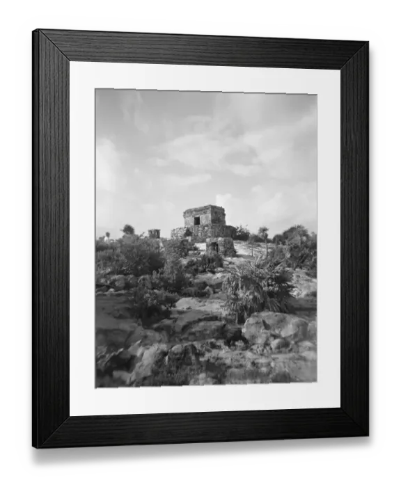 Framed Print : Ancient Mayan Ruins