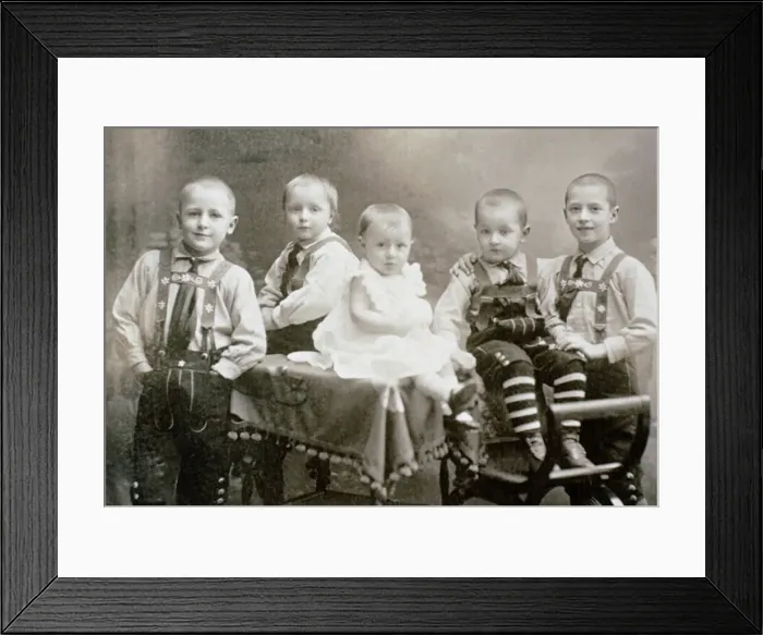 Framed Print : Vintage Black & White Framed Print : Vintage Black & White