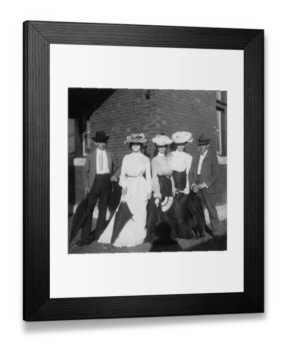 Framed Print : s, 20-25 years, adults, archival, black & white, c, caucasian, fans, females, full-length Framed Print : s, 20-25 years, adults, archival, black & white, c, caucasian, fans, females, full-length