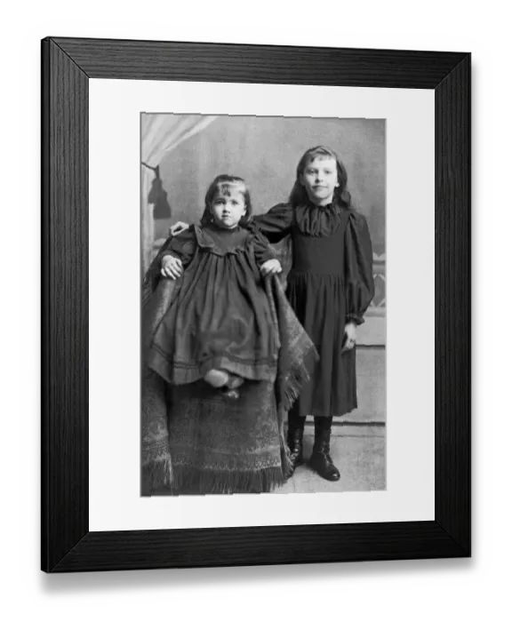 Framed Print : 1-2 years, 557, 7-9 years, antique, archival, attire, black & white, black and white Framed Print : 1-2 years, 557, 7-9 years, antique, archival, attire, black & white, black and white