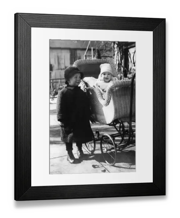 Framed Print : Vintage Black & White Framed Print : Vintage Black & White