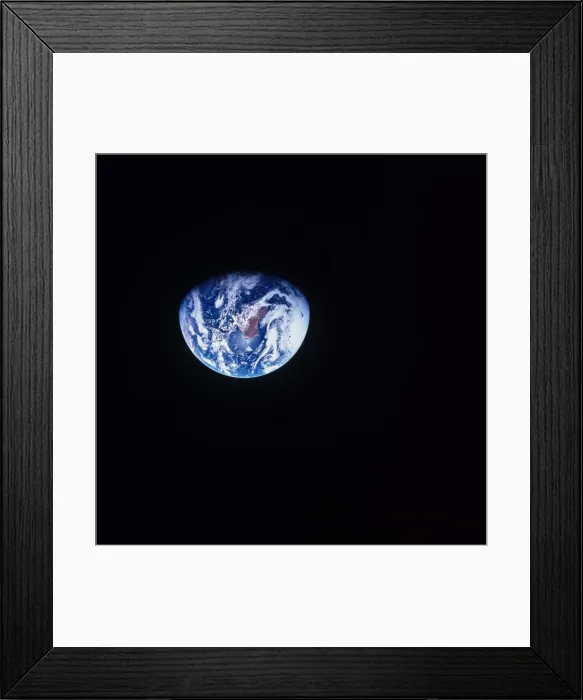 Framed Print : Most of Australia and part of Antarctica are visible Framed Print : Most of Australia and part of Antarctica are visible