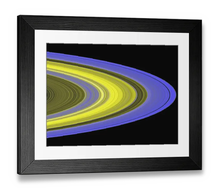 Framed Print : astronomy, ultraviolet, b ring, cassini, division, nobody, planetary, planets, ringlets Framed Print : astronomy, ultraviolet, b ring, cassini, division, nobody, planetary, planets, ringlets