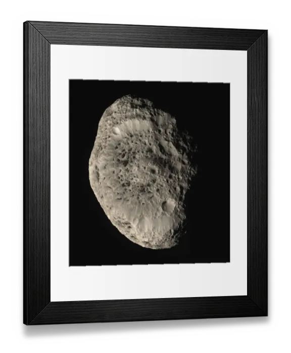 Framed Print : craters, erosion, hyperion, nobody, porous, saturn, solar system, space, texture Framed Print : craters, erosion, hyperion, nobody, porous, saturn, solar system, space, texture