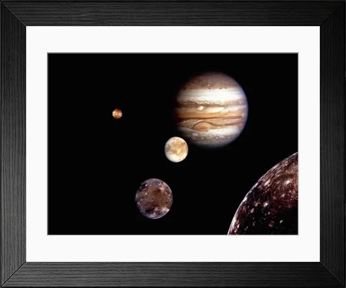 Framed Print : Aerospace Industry, Astronomy, Europa, Exploration, Final Frontier, Galaxy, Ganymede Framed Print : Aerospace Industry, Astronomy, Europa, Exploration, Final Frontier, Galaxy, Ganymede