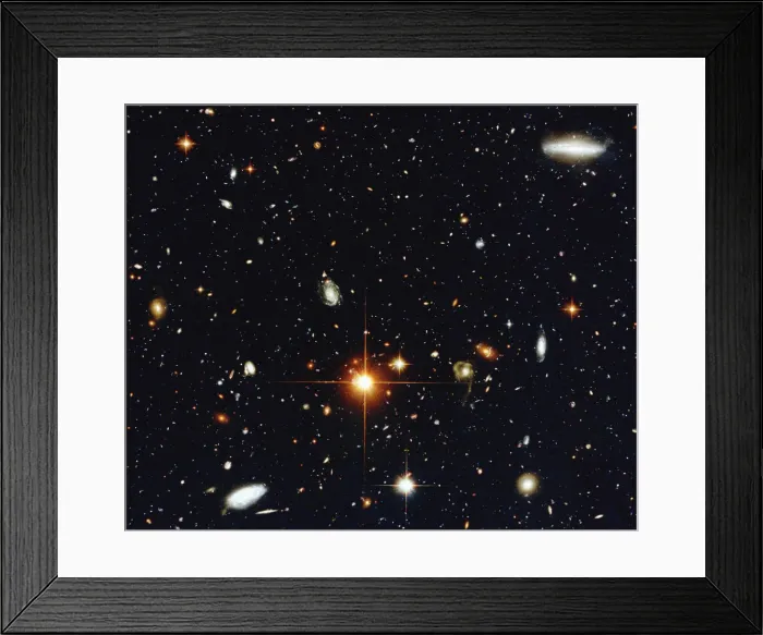 Framed Print : Undefined galaxies