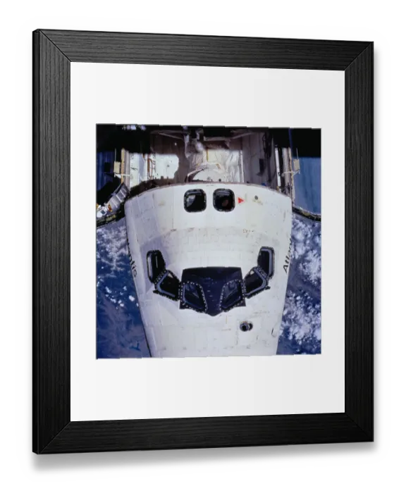 Framed Print : Space Shuttle Close-Up Framed Print : Space Shuttle Close-Up
