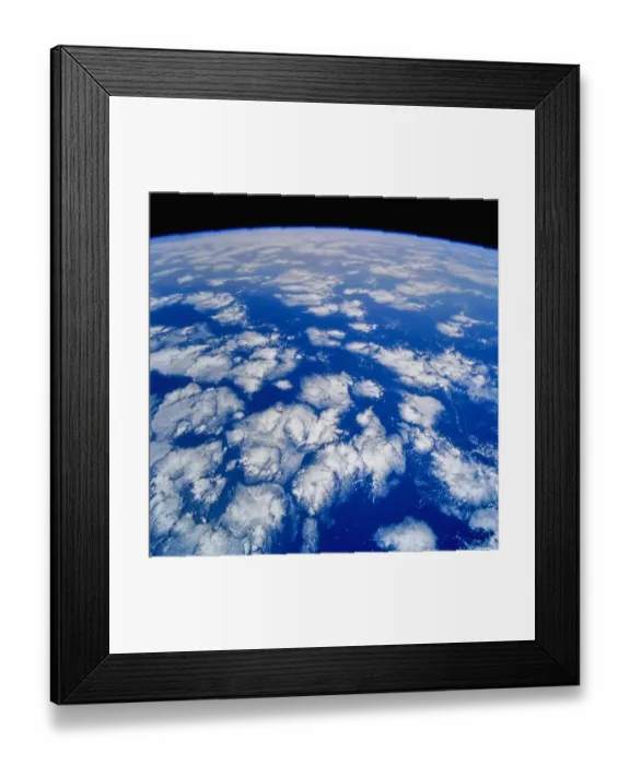 Framed Print : Earth from Space Framed Print : Earth from Space