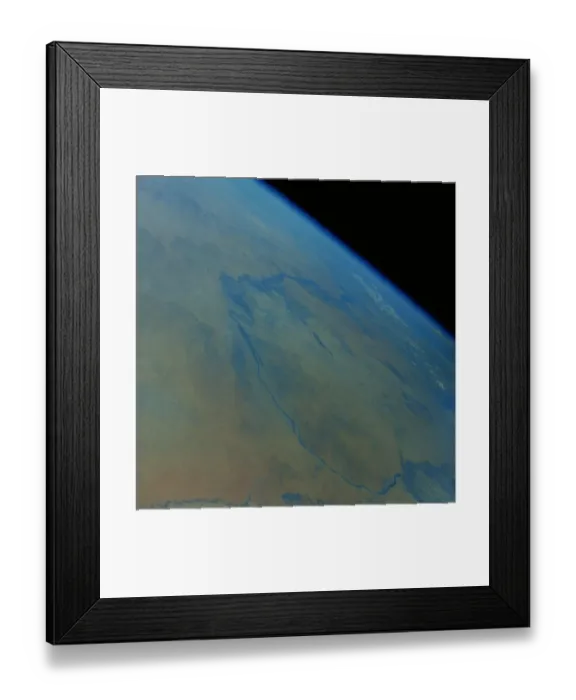 Framed Print : The Nile From Space Framed Print : The Nile From Space
