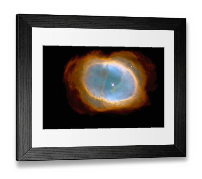 Framed Print : NGC 3132 Planetary Nebula