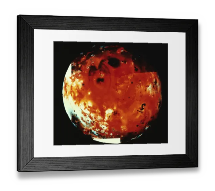 Framed Print : Io Moon of Jupiter Framed Print : Io Moon of Jupiter