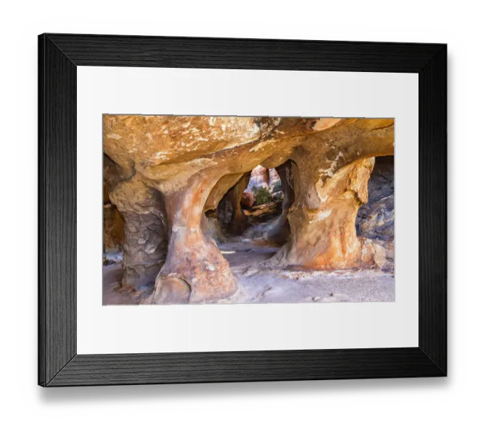 Framed Print : The Stadsaal caves, Cederberg mountains, Western Cape Province, South Africa