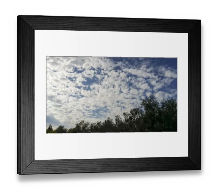 Framed Print : Clouds at sunset over Johannesburg, South Africa Framed Print : Clouds at sunset over Johannesburg, South Africa