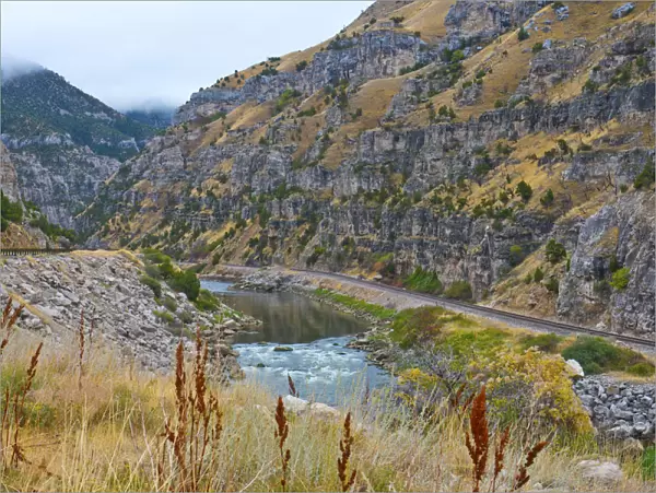 Bighorn River and Wind River Canyon, Wyoming, USA