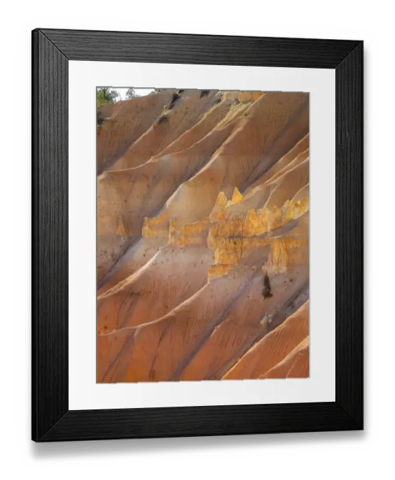 Framed Print : View of canyon with hoodoos, Bryce Canyon National Park, Utah, USA Framed Print : View of canyon with hoodoos, Bryce Canyon National Park, Utah, USA