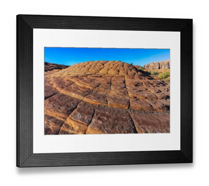 Framed Print : Petrified sand dunes at Snow Canyon State Park, St. George, Utah, USA Framed Print : Petrified sand dunes at Snow Canyon State Park, St. George, Utah, USA