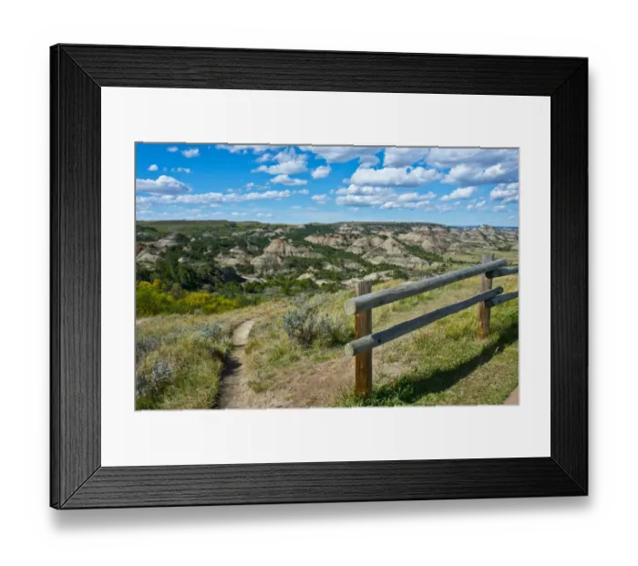 Framed Print : Painted Canyon Overlook, South Unit, Theodore Roosevelt National Park, Medora, North Dakota, USA Framed Print : Painted Canyon Overlook, South Unit, Theodore Roosevelt National Park, Medora, North Dakota, USA
