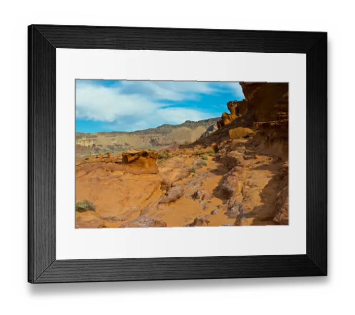 Framed Print : Little Finland rock formation in Gold Butte National Monument, Mesquite, Nevada, USA Framed Print : Little Finland rock formation in Gold Butte National Monument, Mesquite, Nevada, USA