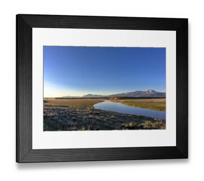 Framed Print : landscape with Centennial Range and Red Rock River in Red Rocks National Wildlife Refuge, Montana, USA Framed Print : landscape with Centennial Range and Red Rock River in Red Rocks National Wildlife Refuge, Montana, USA
