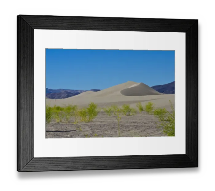 Framed Print : Landscape with Amargosa Dunes, Beatty, Nevada, USA Framed Print : Landscape with Amargosa Dunes, Beatty, Nevada, USA