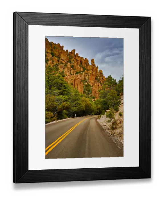 Framed Print : Organ Pipe Formation along highway, Chiricahua National Monument, Arizona, USA Framed Print : Organ Pipe Formation along highway, Chiricahua National Monument, Arizona, USA
