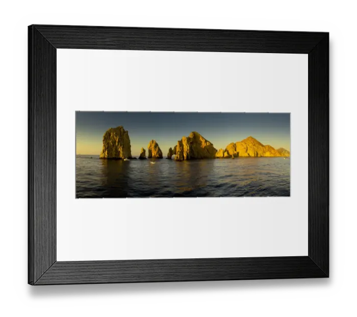 Framed Print : Rock formations at Sunrise, Lands End, Cabo San Lucas, Baja California, Sea of Cortez, Mexico Framed Print : Rock formations at Sunrise, Lands End, Cabo San Lucas, Baja California, Sea of Cortez, Mexico