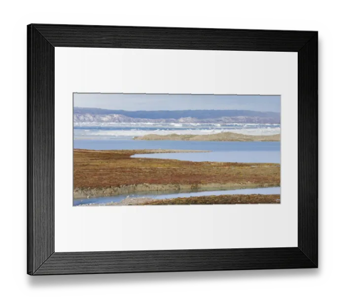 Framed Print : Tundra landscape near glacier Eqip (Eqip Sermia), Oqaatsut, Avannaata, Greenland, Denmark Framed Print : Tundra landscape near glacier Eqip (Eqip Sermia), Oqaatsut, Avannaata, Greenland, Denmark