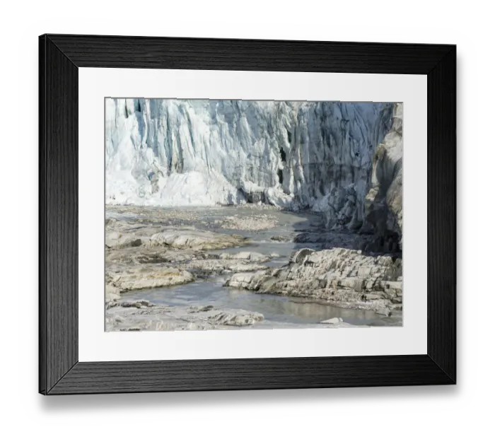 Framed Print : Russell Glacier at Greenland Ice Sheet, Kangerlussuaq, Greenland, Denmark Framed Print : Russell Glacier at Greenland Ice Sheet, Kangerlussuaq, Greenland, Denmark