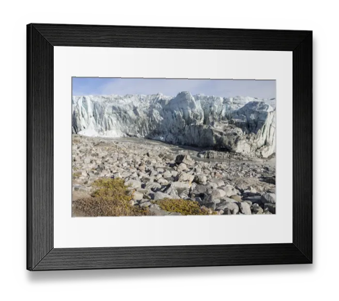 Framed Print : Russell Glacier at Greenland Ice Sheet, Kangerlussuaq, Greenland, Denmark Framed Print : Russell Glacier at Greenland Ice Sheet, Kangerlussuaq, Greenland, Denmark