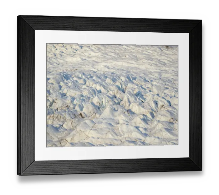 Framed Print : Russell Glacier at Greenland Ice Sheet, Kangerlussuaq, Greenland, Denmark