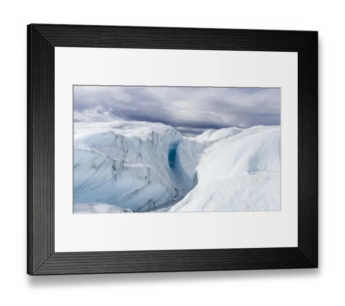 Framed Print : Landscape of Greenland Ice Sheet, Kangerlussuaq, Greenland, Denmark Framed Print : Landscape of Greenland Ice Sheet, Kangerlussuaq, Greenland, Denmark