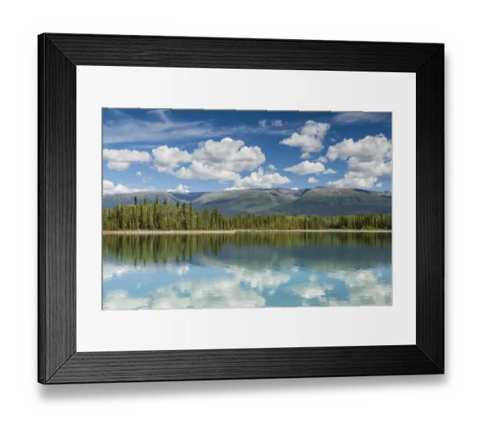 Framed Print : Boya Lake and Cassiar Mountains, Boya Lake Provincial Park, British Columbia, Canada Framed Print : Boya Lake and Cassiar Mountains, Boya Lake Provincial Park, British Columbia, Canada