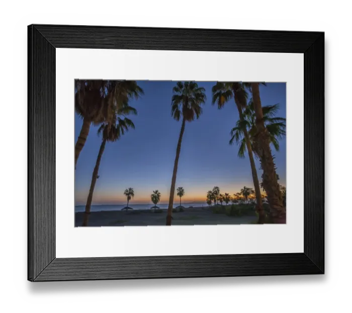 Framed Print : Sunrise on beach, Loreto, Baja California Sur, Mexico Framed Print : Sunrise on beach, Loreto, Baja California Sur, Mexico