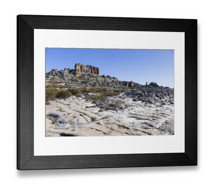 Framed Print : Wolfberg Arch seen in the distance, Cederberg Wilderness Area, Western Cape Province, South Africa Framed Print : Wolfberg Arch seen in the distance, Cederberg Wilderness Area, Western Cape Province, South Africa